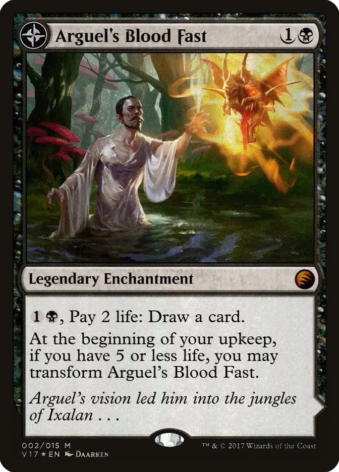 Arguel's Blood Fast // Temple of Aclazotz [From the Vault: Transform] | Total Play