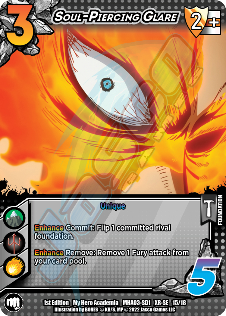 Soul-Piercing Glare [Endeavor Clash Deck XR] | Total Play
