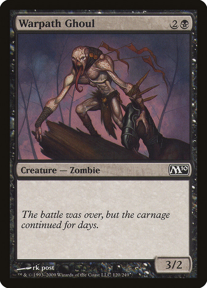 Warpath Ghoul [Magic 2010] | Total Play