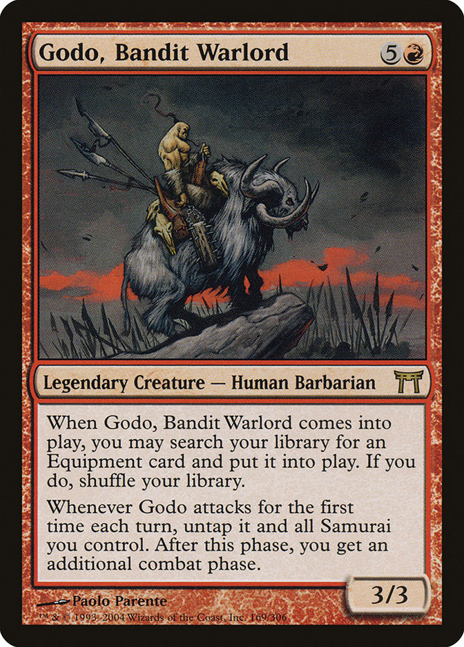 Godo, Bandit Warlord [Champions of Kamigawa] | Total Play