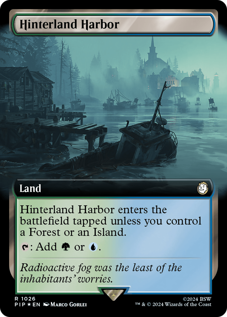 Hinterland Harbor (Extended Art) (Surge Foil) [Fallout] | Total Play