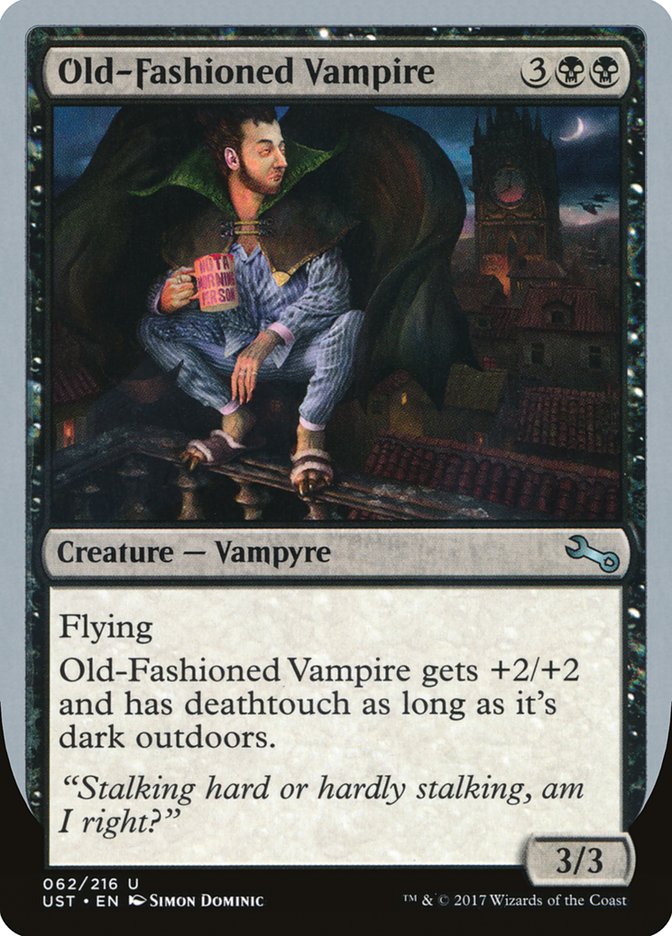 Old-Fashioned Vampire [Unstable] | Total Play