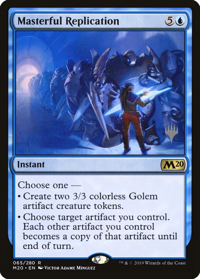Masterful Replication (Promo Pack) [Core Set 2020 Promos] | Total Play