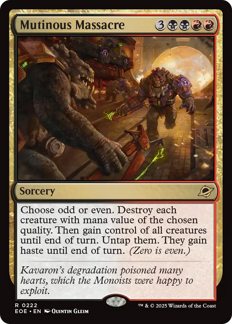 Mutinous Massacre [Edge of Eternities] | Total Play