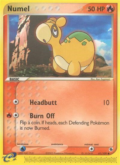 Numel (61/109) [EX: Ruby & Sapphire] | Total Play