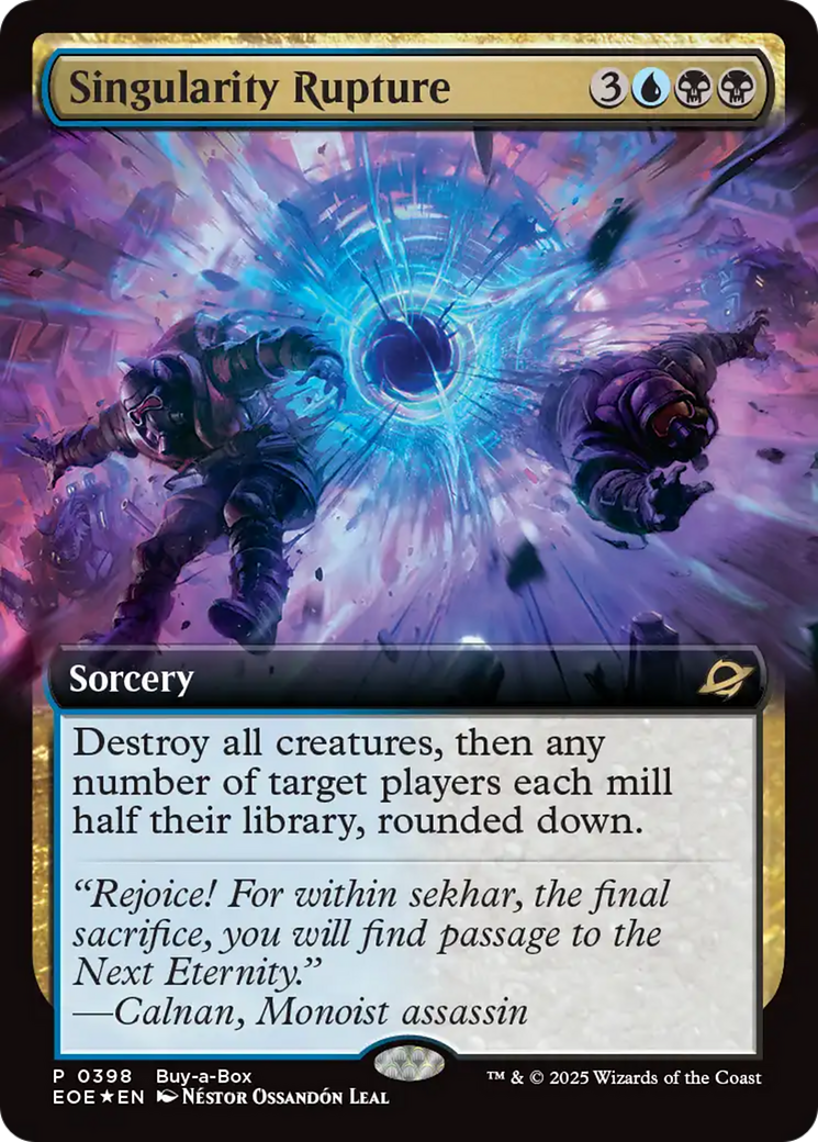 Singularity Rupture [Edge of Eternities Promo Pack] | Total Play