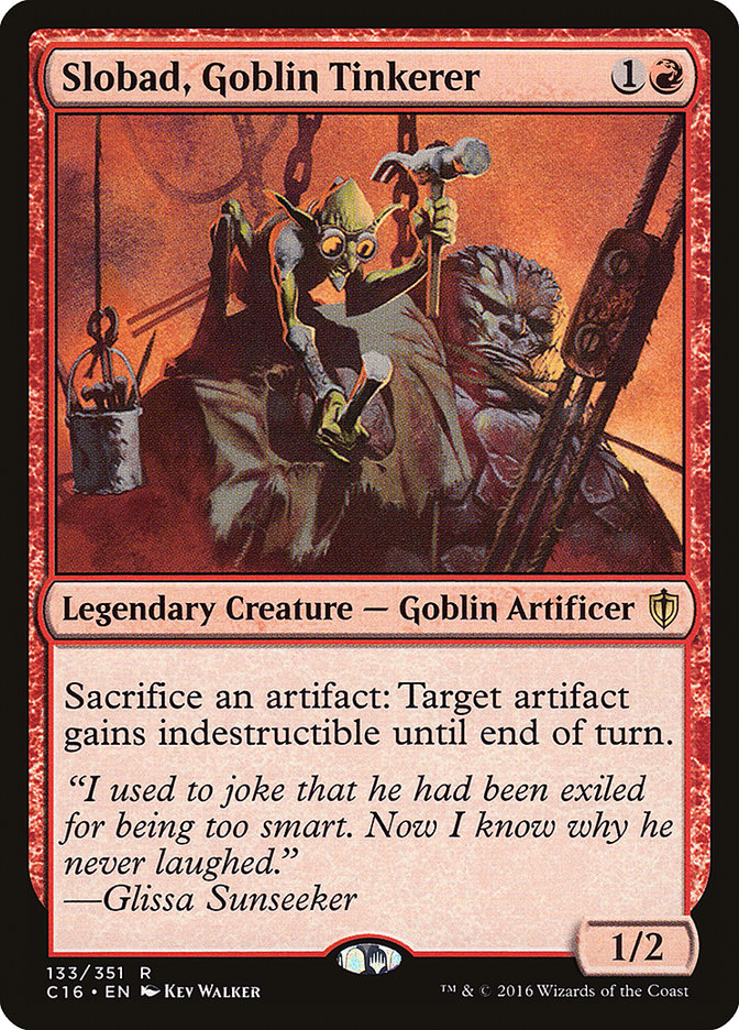 Slobad, Goblin Tinkerer [Commander 2016] | Total Play