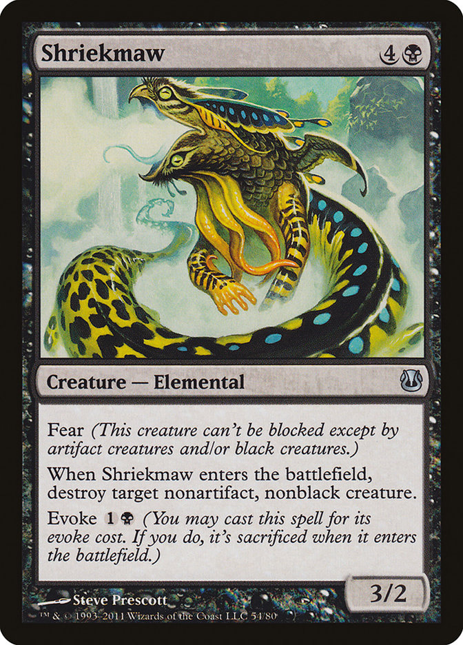 Shriekmaw [Duel Decks: Ajani vs. Nicol Bolas] | Total Play