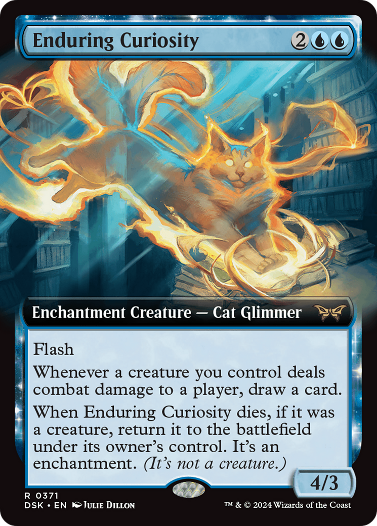 Enduring Curiosity (Extended Art) [Duskmourn: House of Horror] | Total Play