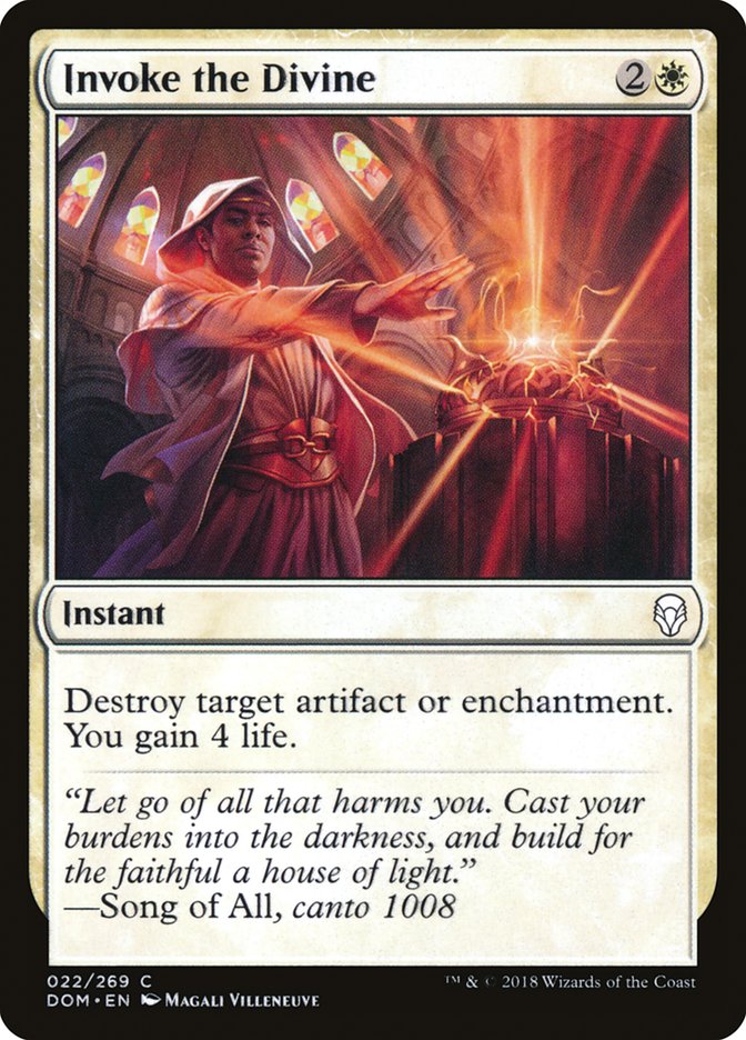 Invoke the Divine [Dominaria] | Total Play
