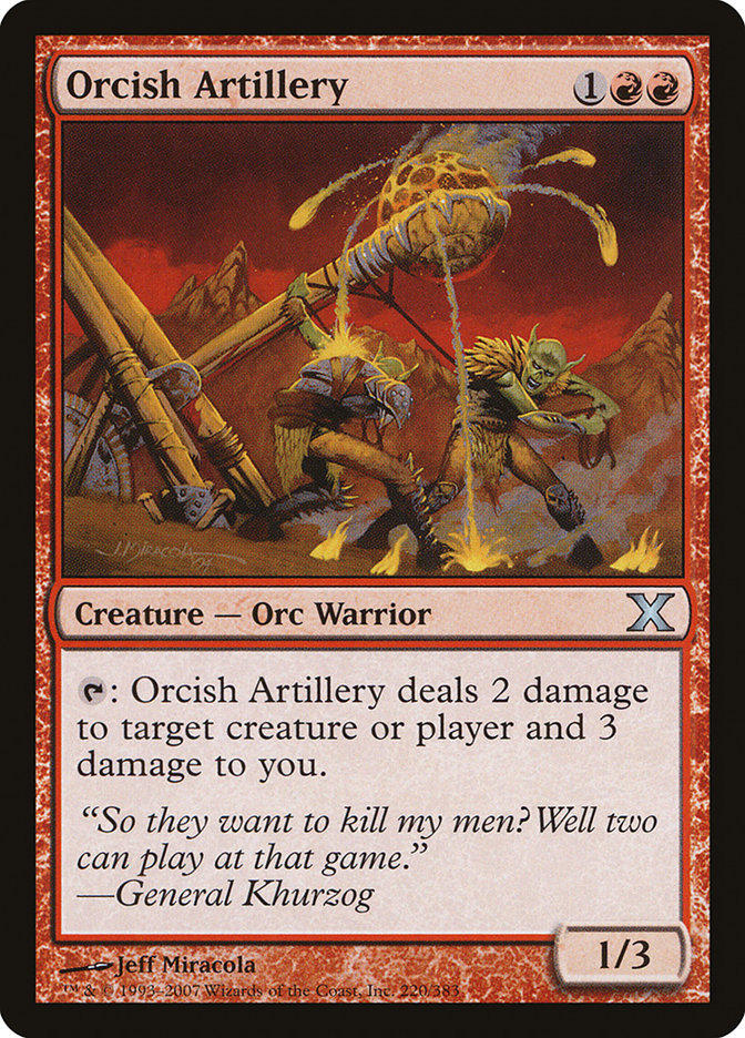 Orcish Artillery [Tenth Edition] | Total Play