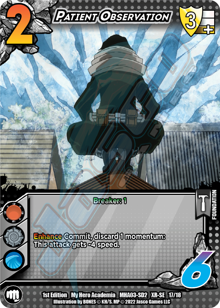 Patient Observation [Eraser Head Clash Deck XR] | Total Play