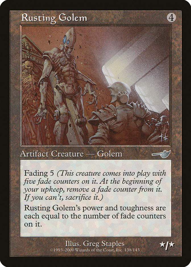 Rusting Golem [Nemesis] | Total Play