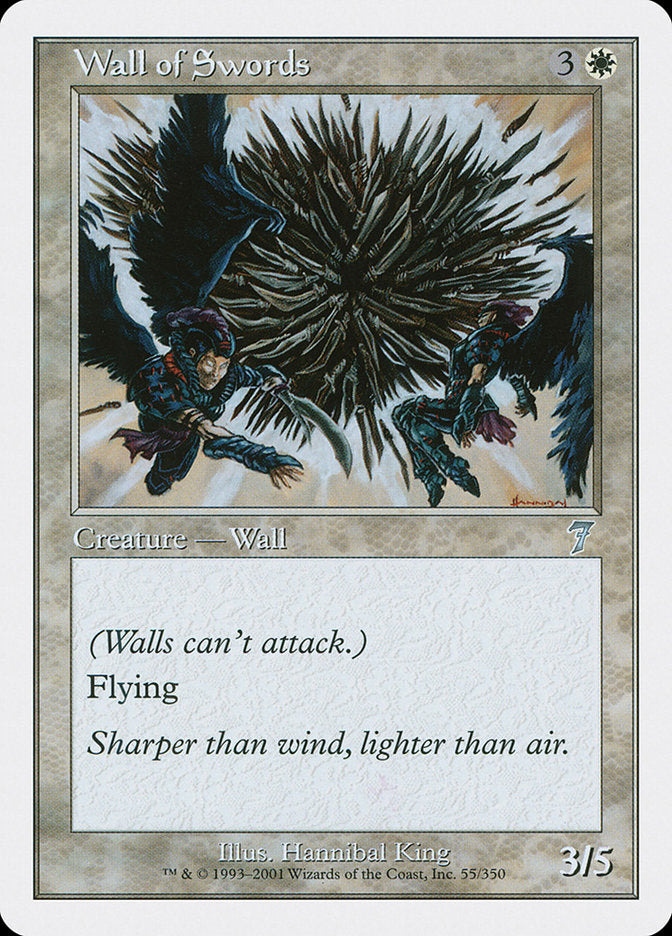 Wall of Swords [Seventh Edition] | Total Play