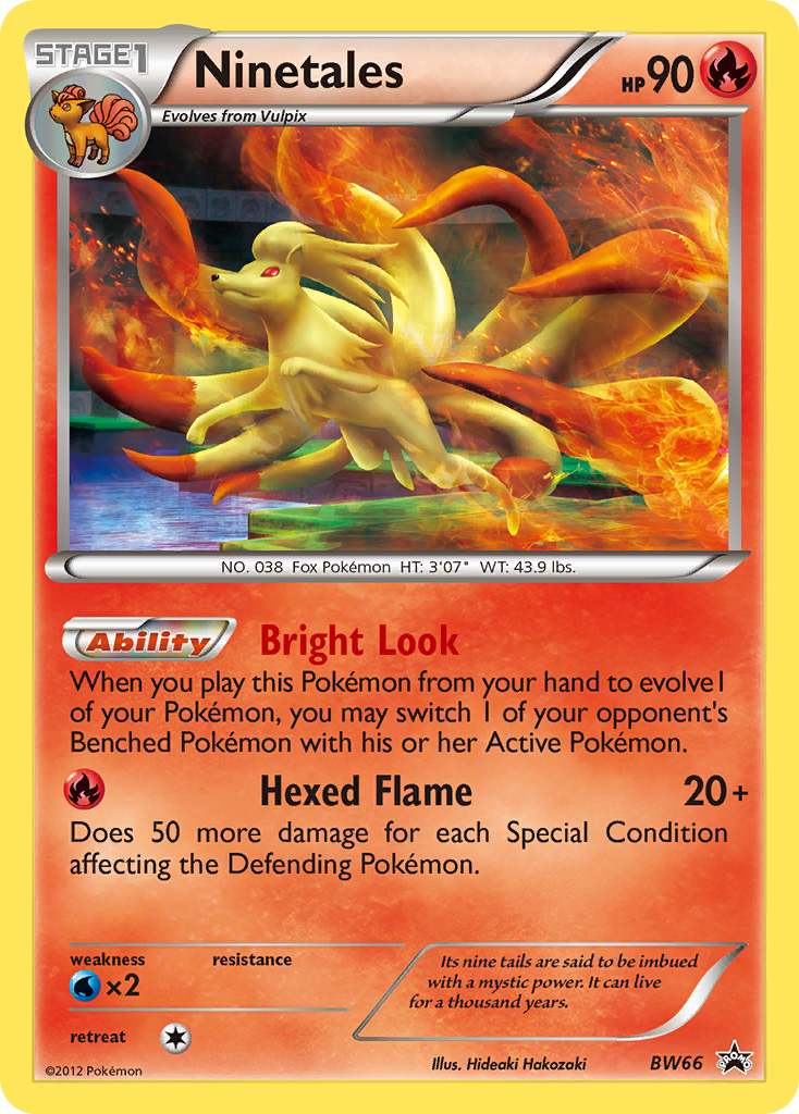 Ninetales (BW66) [Black & White: Black Star Promos] | Total Play