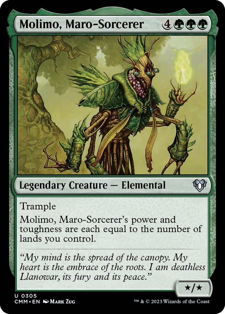 Molimo, Maro-Sorcerer [Commander Masters] | Total Play