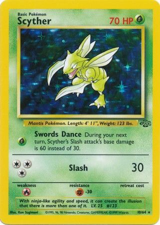 Scyther (10/64) [Jungle Unlimited] | Total Play