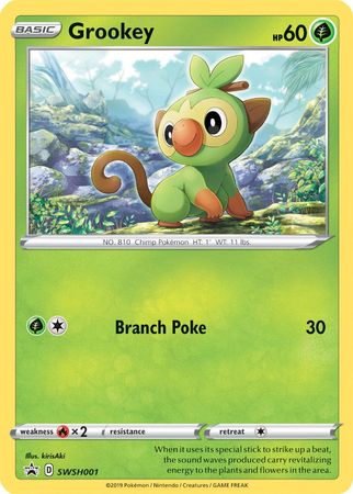 Grookey (SWSH001) [Sword & Shield: Black Star Promos] | Total Play