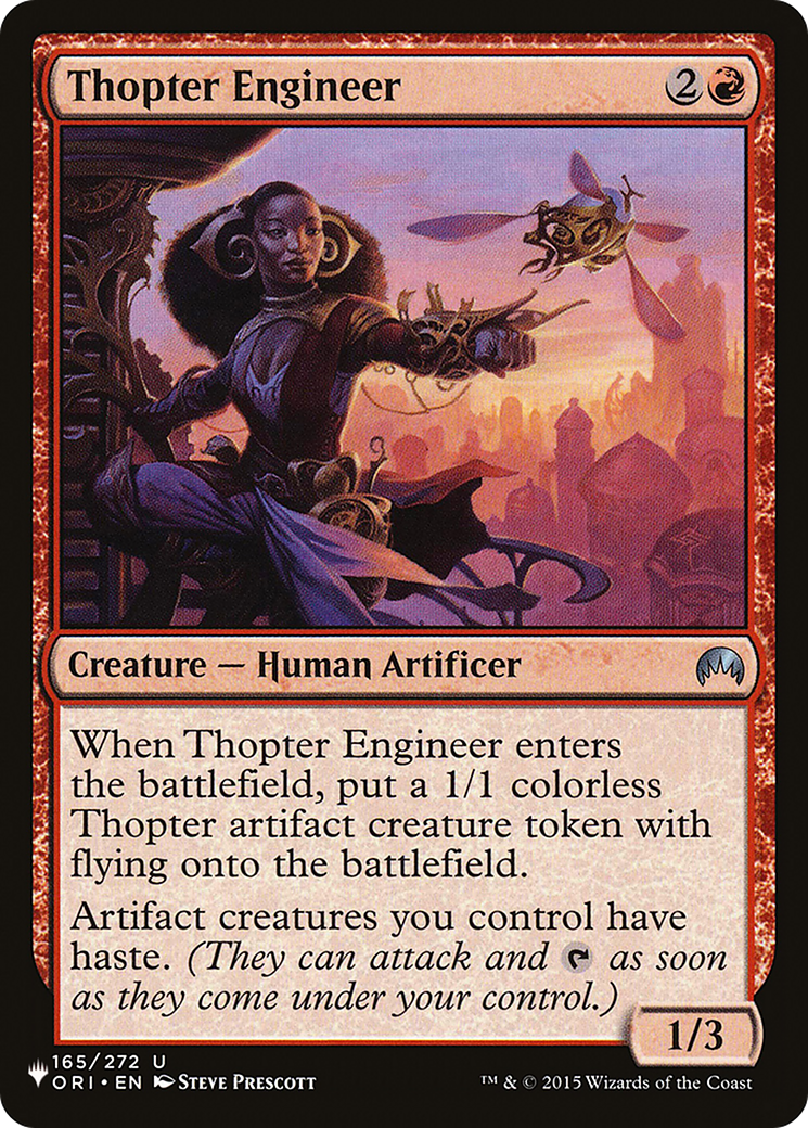 Thopter Engineer [The List] | Total Play