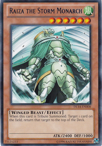 Raiza the Storm Monarch (Blue) [DL14-EN008] Rare | Total Play
