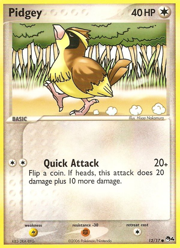 Pidgey (12/17) [POP Series 4] | Total Play