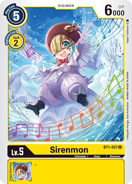 Sirenmon [BT1-057] [Release Special Booster Ver.1.0] | Total Play