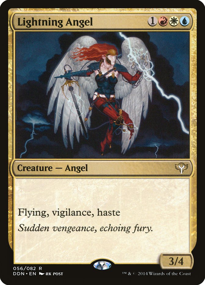 Lightning Angel [Duel Decks: Speed vs. Cunning] | Total Play