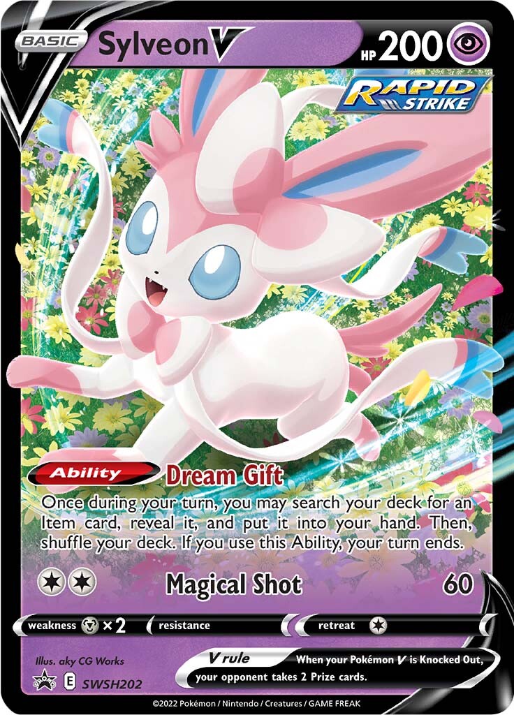 Sylveon V (SWSH202) [Sword & Shield: Black Star Promos] | Total Play