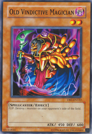 Old Vindictive Magician [DR1-EN122] Common | Total Play