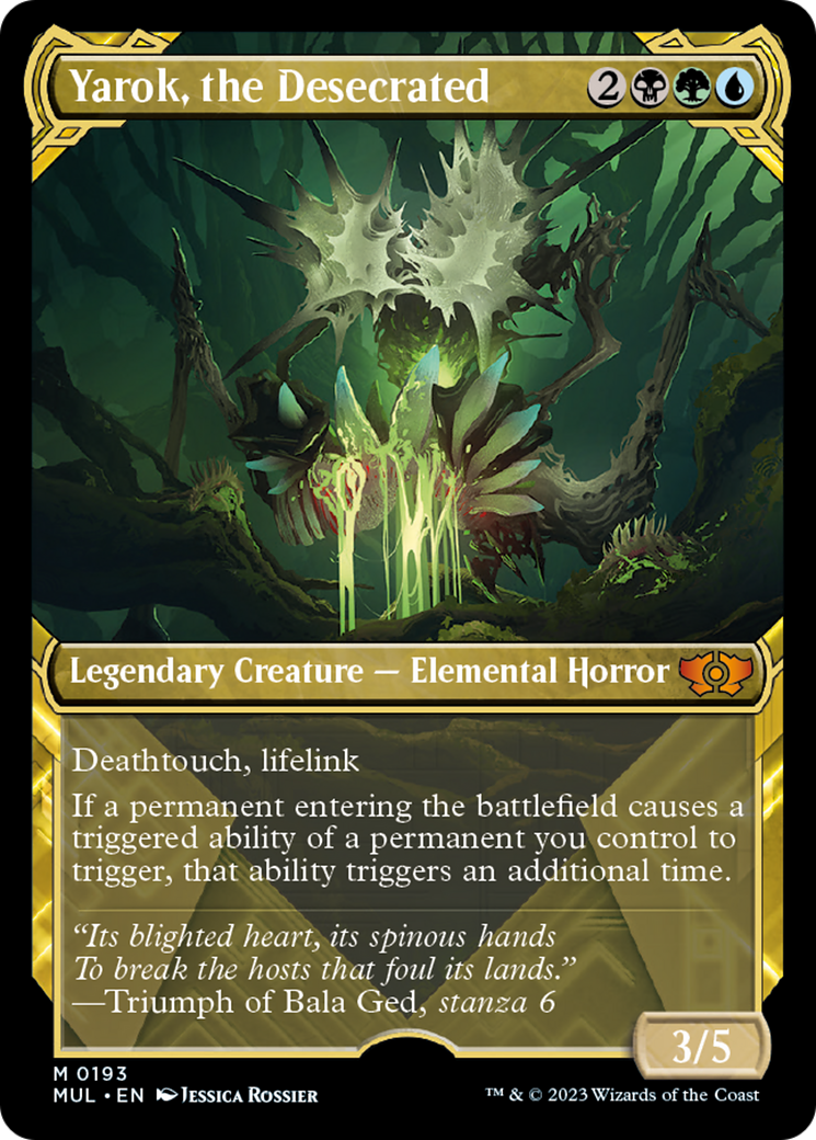 Yarok, the Desecrated (Halo Foil) [Multiverse Legends] | Total Play