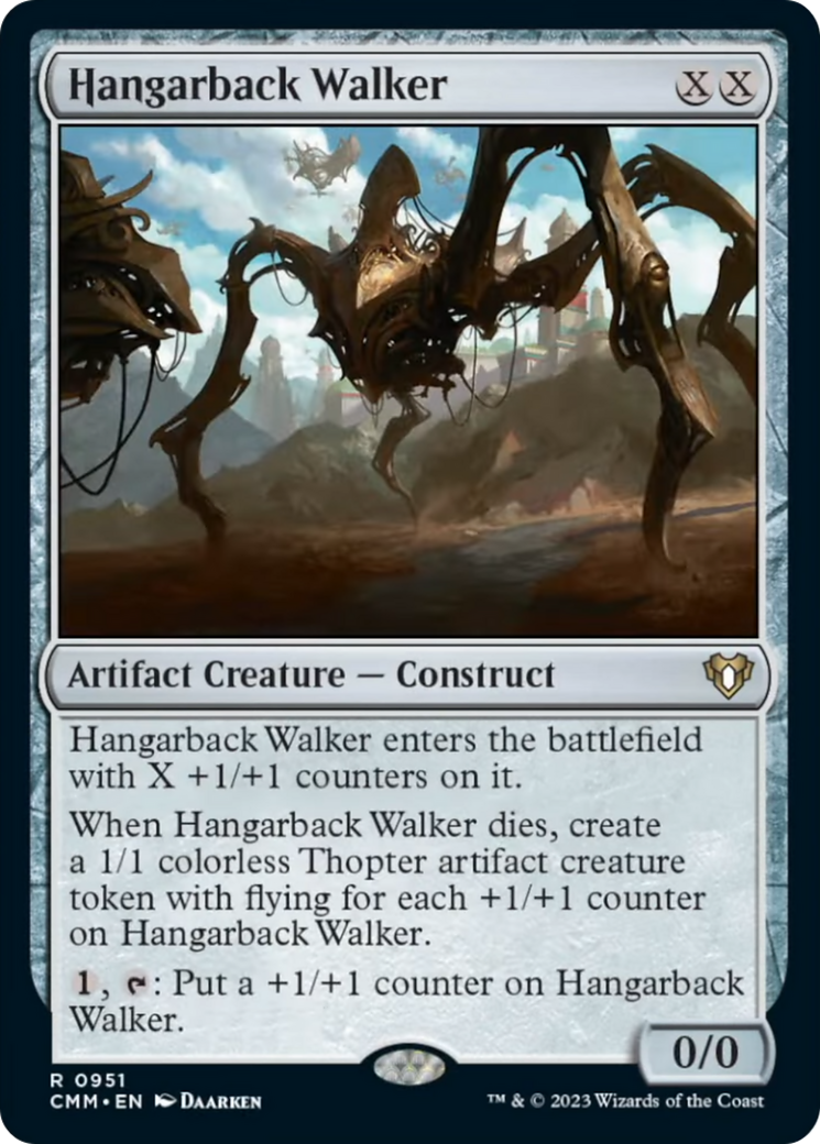Hangarback Walker [Commander Masters] | Total Play