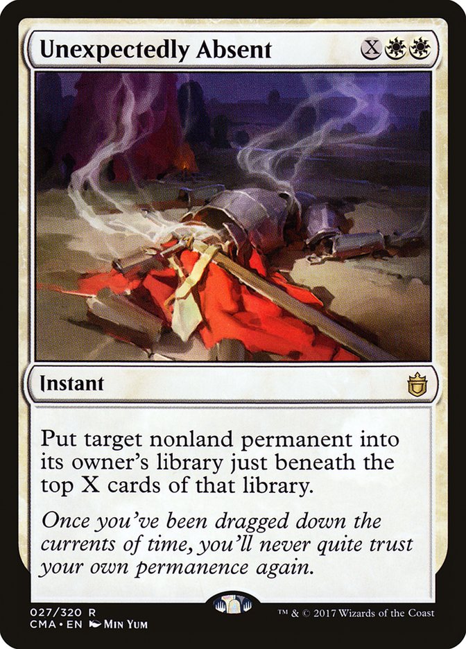 Unexpectedly Absent [Commander Anthology] | Total Play