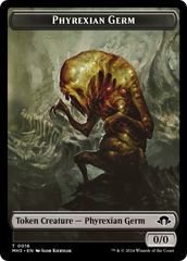 Phyrexian Germ // Cat Warrior Double-Sided Token [Modern Horizons 3 Tokens] | Total Play