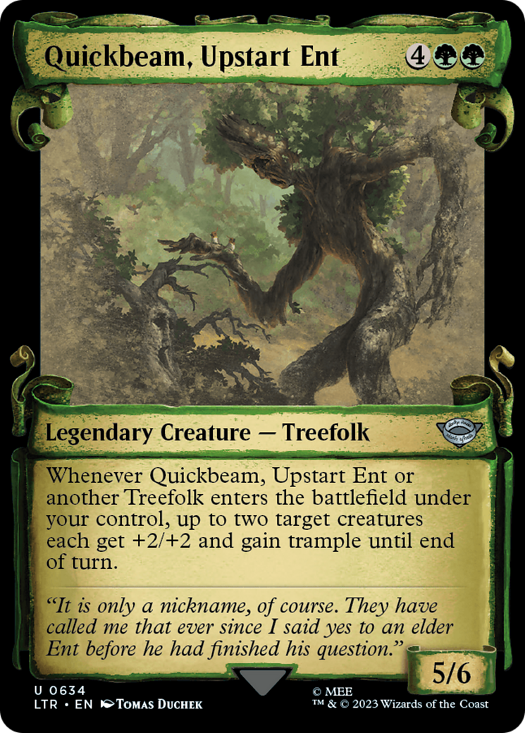 Quickbeam, Upstart Ent [The Lord of the Rings: Tales of Middle-Earth Showcase Scrolls] | Total Play