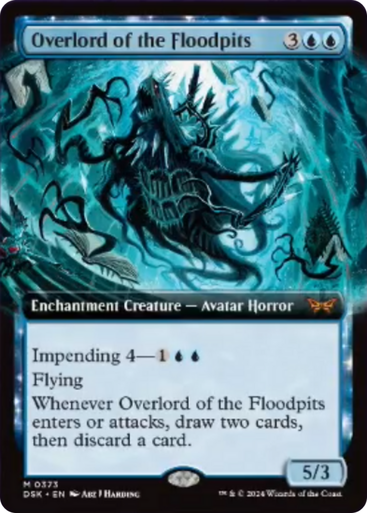 Overlord of the Floodpits (Extended Art) [Duskmourn: House of Horror] | Total Play