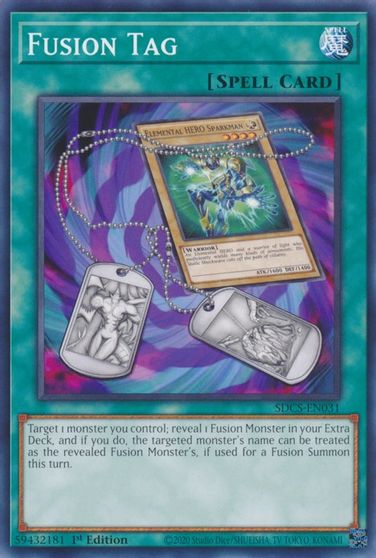 Fusion Tag [SDCS-EN031] Common | Total Play