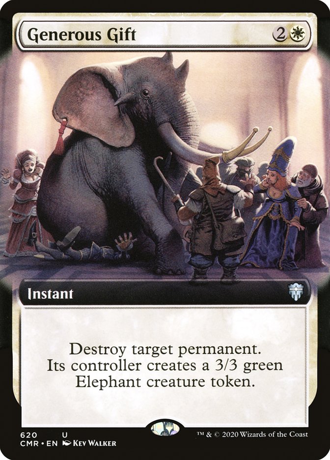 Generous Gift (Extended Art) [Commander Legends] | Total Play