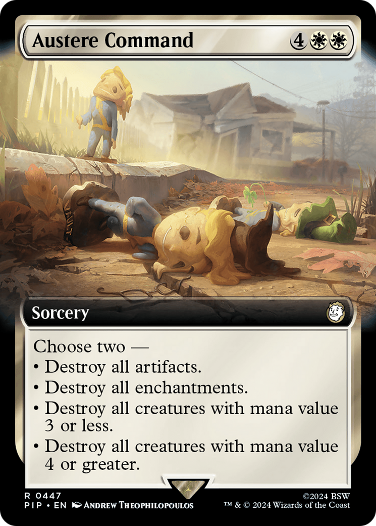 Austere Command (Extended Art) [Fallout] | Total Play