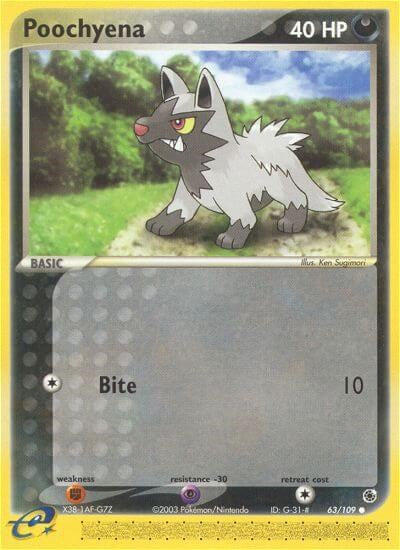 Poochyena (63/109) [EX: Ruby & Sapphire] | Total Play
