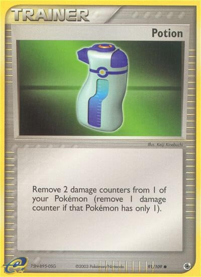 Potion (91/109) [EX: Ruby & Sapphire] | Total Play