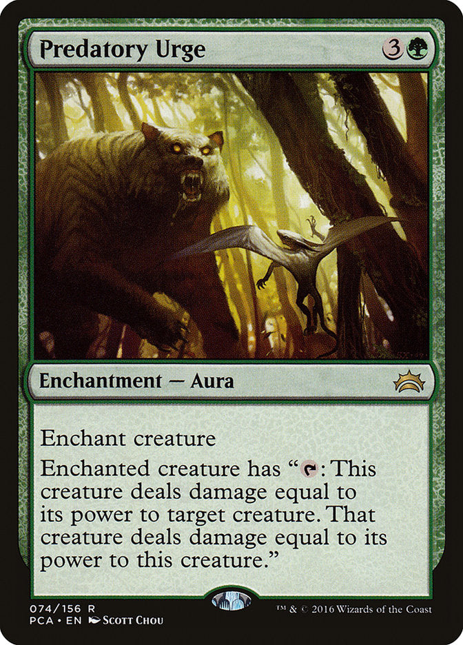 Predatory Urge [Planechase Anthology] | Total Play