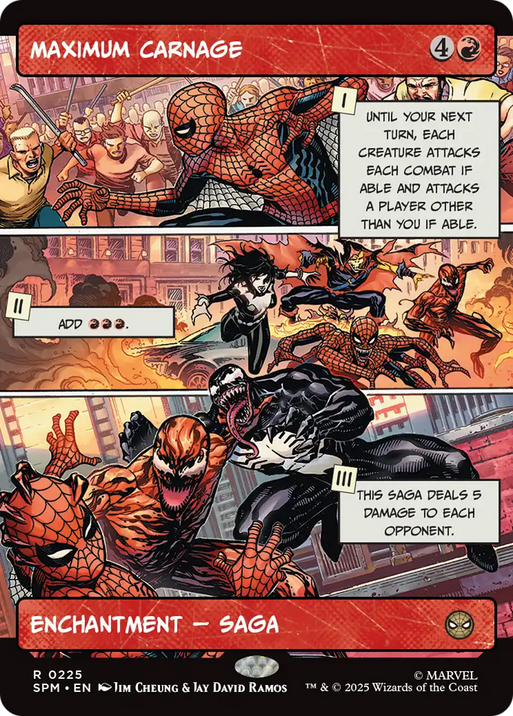 Maximum Carnage (Borderless) [Marvel's Spider-Man] | Total Play