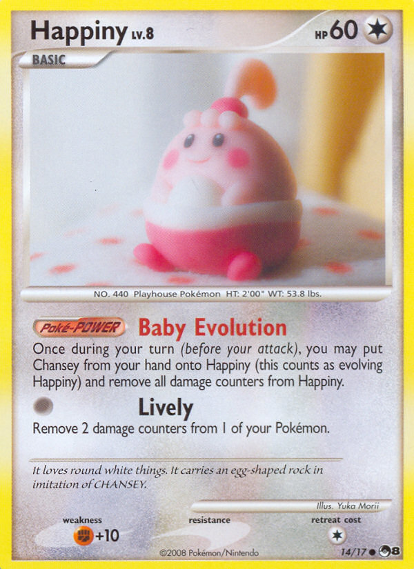 Happiny (14/17) [POP Series 8] | Total Play