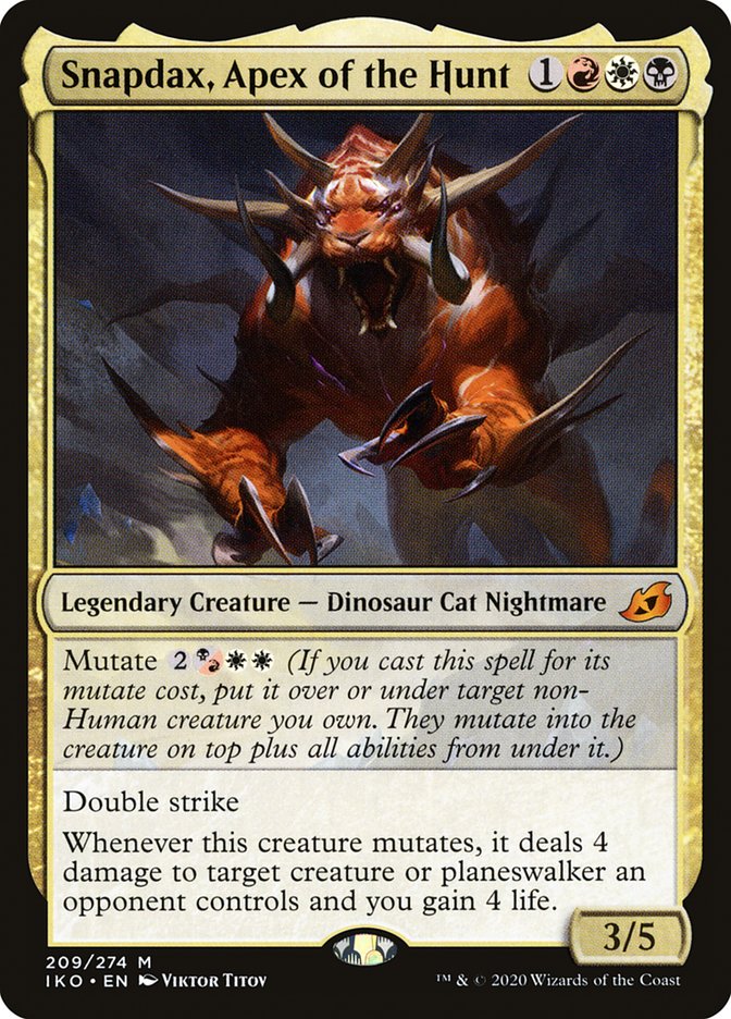 Snapdax, Apex of the Hunt [Ikoria: Lair of Behemoths] | Total Play