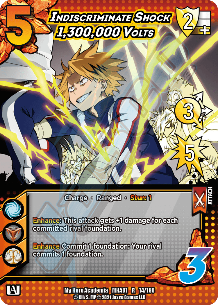 Indiscriminate Shock 1,300,000 Volts [Series 1 Unlimited] | Total Play