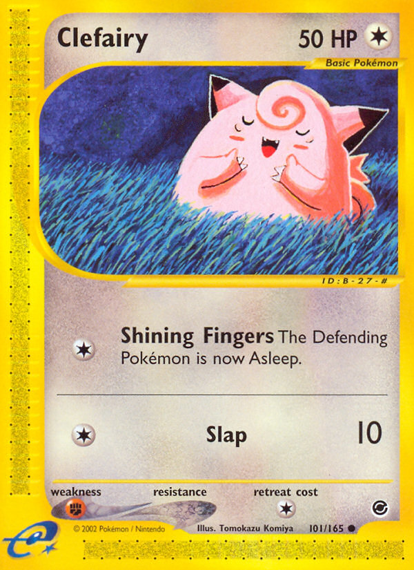 Clefairy (101/165) [Expedition: Base Set] | Total Play