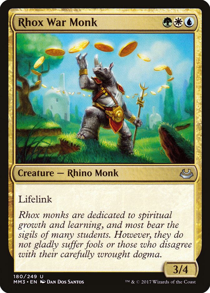 Rhox War Monk [Modern Masters 2017] | Total Play