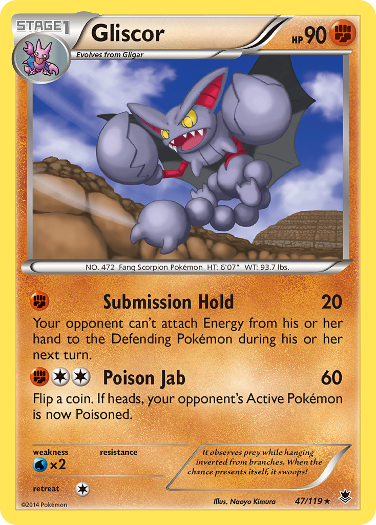 Gliscor (47/119) [XY: Phantom Forces] | Total Play