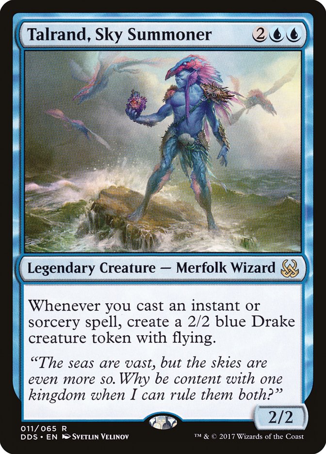 Talrand, Sky Summoner [Duel Decks: Mind vs. Might] | Total Play