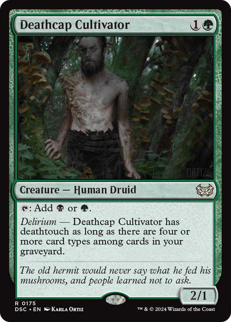 Deathcap Cultivator [Duskmourn: House of Horror Commander] | Total Play